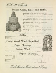 Sundries catalogue for H. Scott & Sons (London, England) © RHS