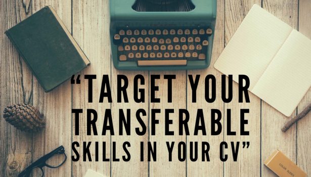 Type writer - target your transferable skills on your CV