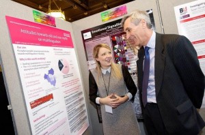 Laura at the Houses of Parliament with John Redwood, MP for Reading. 