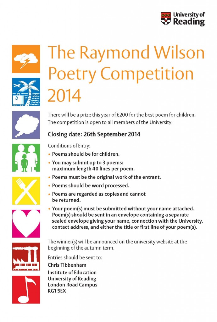 Poetry competition 2014 poster