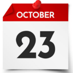 Day to view calendar page displaying October 23