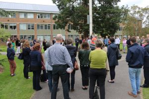 The University of Reading community comes together in support of IDAHOBiT 2016