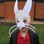Easter bunny mask