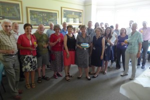 Staff and volunteers celebrated the news yesterday.