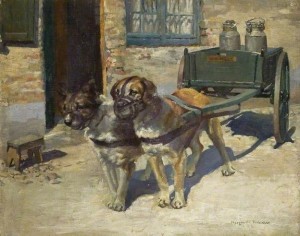  L.M. Frobisher - Belgian Dog Cart - Bushley Museum and Art Gallery