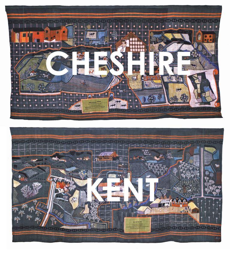 The two wall hangings which will be displayed in the new MERL (© O'Connell estate).