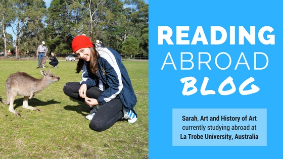 University of Reading student studying abroad in Australia for a Semester