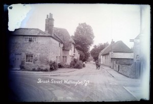 Brook Street and Couching Street, Watlington, as taken by Collier