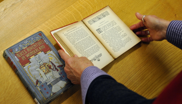 Getting to see items from the rare books and archive collections is a regular part of the book group