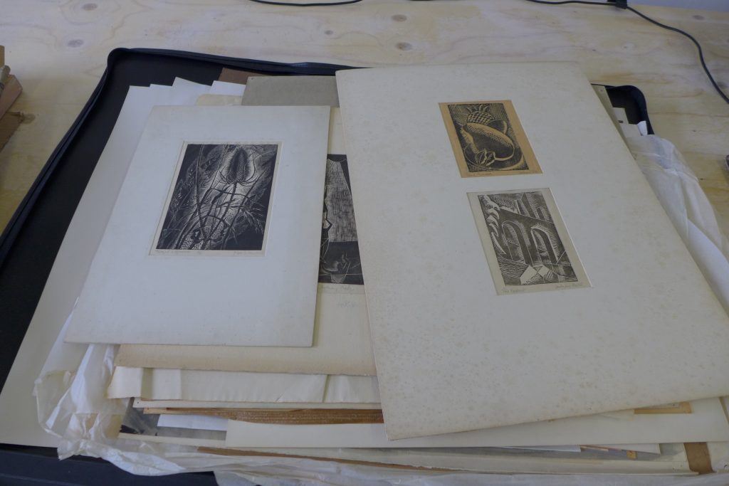 Betts Archive: woodcut prints by Prof Betts