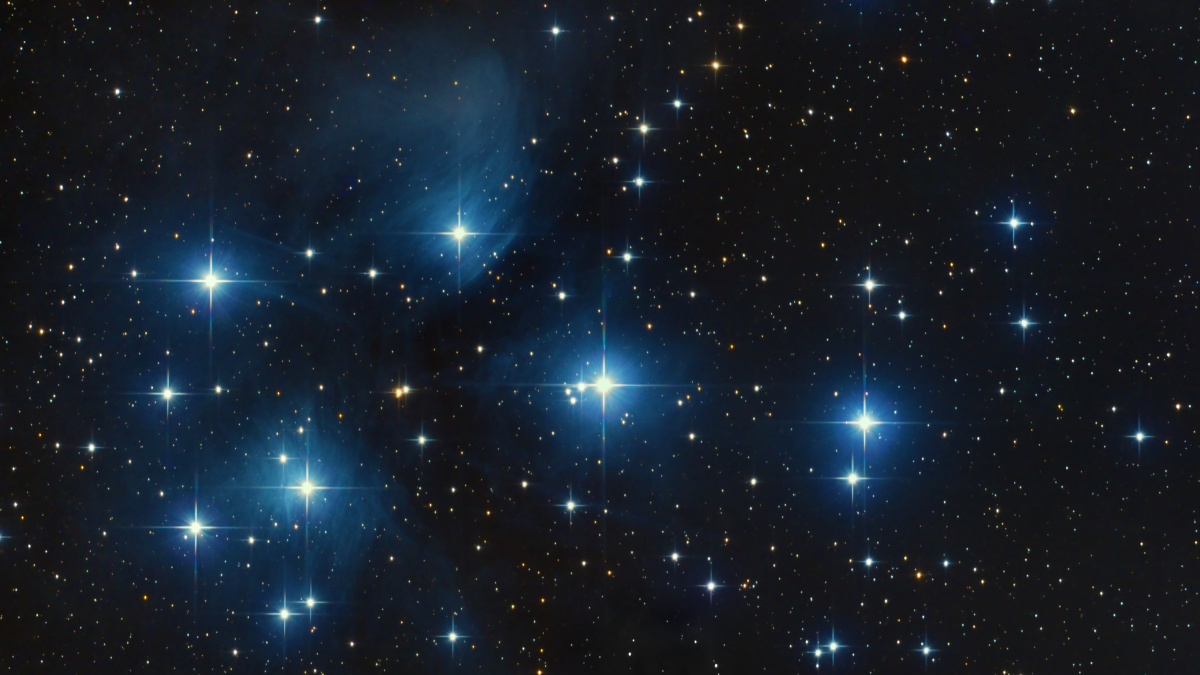Image of the Pleiades Constellation