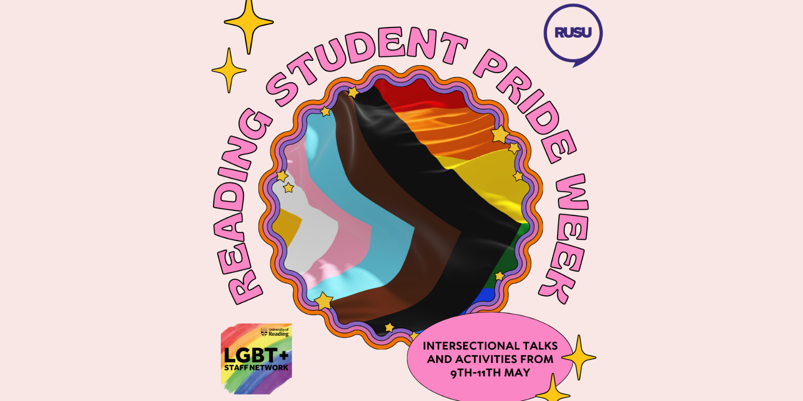 Graphic for Reading Pride Week