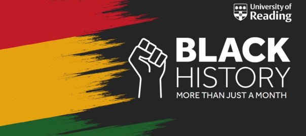 university of reading black history month logo