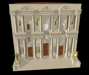 Celsus library facade